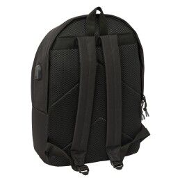 Atlético Madrid|Mochila Escolar Atlético Madrid Preto 31 x 44 x 18 cm