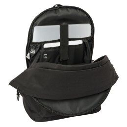 Atlético Madrid|Mochila Escolar Atlético Madrid Preto 31 x 44 x 18 cm