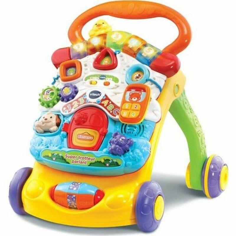Vtech|Andarilho Vtech Super Trotteur Parlant 2 En 1 Orange (FR) Multicolor