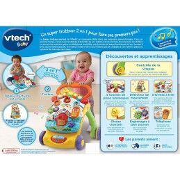 Vtech|Andarilho Vtech Super Trotteur Parlant 2 En 1 Orange (FR) Multicolor
