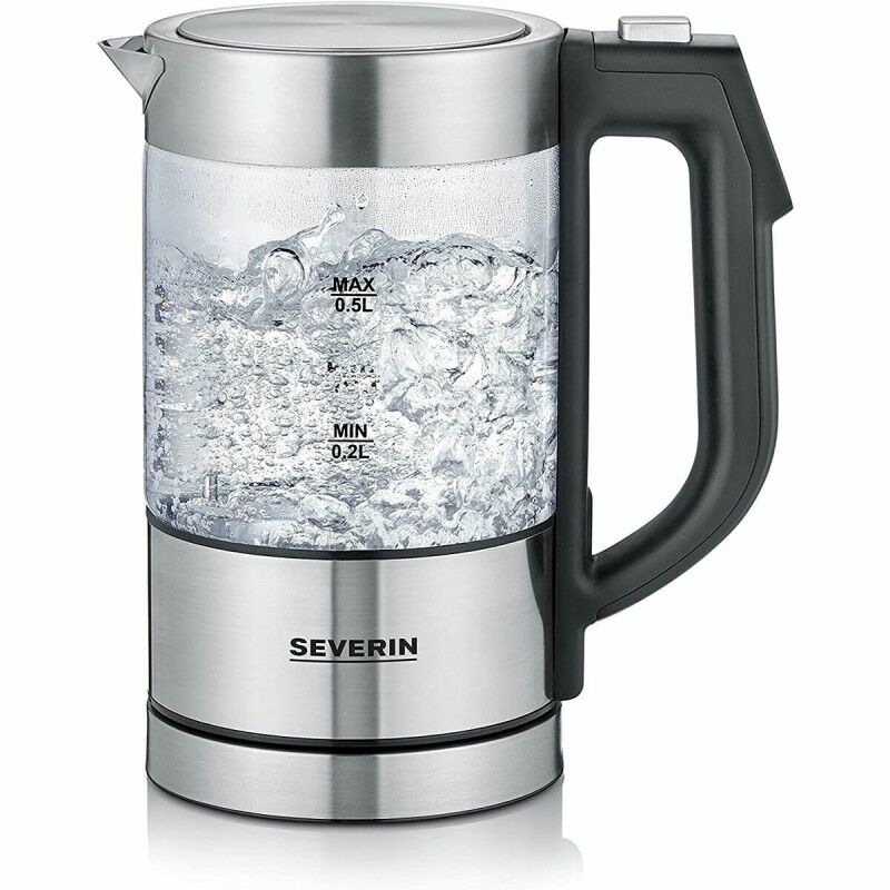 Severin|Chaleira Severin WK 3458 Preto Aço inoxidável 1100 W 500 ml