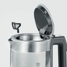 Severin|Chaleira Severin WK 3458 Preto Aço inoxidável 1100 W 500 ml