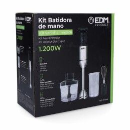 EDM Product|Batedora de Mão EDM 07648 Preto Prateado