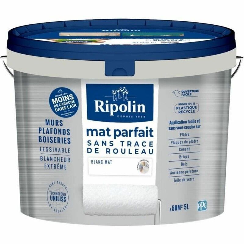 Ripolin|Quadro Ripolin 441725 Branco Mate 5 L Ripolin|Quadro Ripolin 441725 Branco Mate 5 L