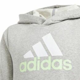 Adidas|Polar com Capuz Criança Adidas U Bl 2 Cinzento claro