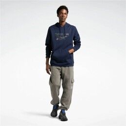 Reebok|Polar com Capuz Homem Reebok Identity Modern Camo Oth Azul Azul Marinho