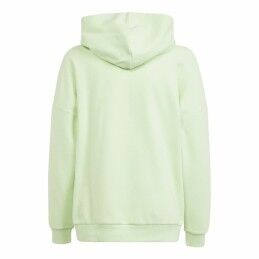 Adidas|Camisola com Capuz Menina Adidas U Future Icons Verde limão Verde Claro
