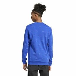 Adidas|Polar sem Capuz Homem Adidas Mngrm Azul