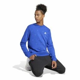 Adidas|Polar sem Capuz Homem Adidas Mngrm Azul