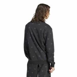 Adidas|Polar sem Capuz Homem Adidas Mngrm Preto