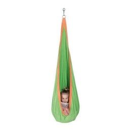 Ingenuity|Cadeira de baloiço Ingenuity Compact Swing - Hugs & Hoots Branco Cinzento