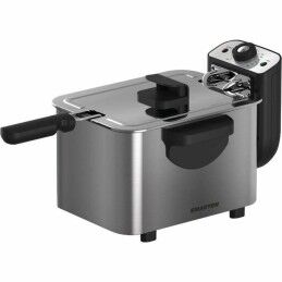 N'oveen|Fritadeira de Ar N'oveen AF770 Preto Prateado 1700 W 6,5 L