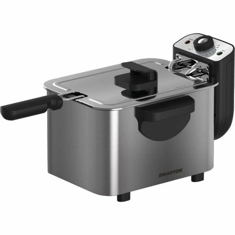 Smarton|Fritadeira Smarton Cinzento 1 kg 3 L Smarton|Fritadeira Smarton Cinzento 1 kg 3 L