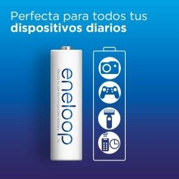 Panasonic|Pilhas Recarregáveis Panasonic BK-3MCDE+4MCDE/8CP