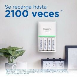 Panasonic|Pilhas Recarregáveis Panasonic BK-3MCDE+4MCDE/8CP
