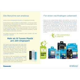 Panasonic|Pilhas Recarregáveis Panasonic BK-3HCDE/4CP+CASE