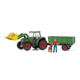 Schleich|Figura articulada Schleich Tracteur avec remorque