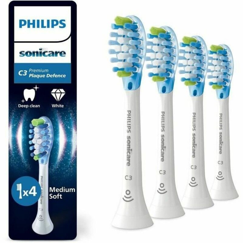 Philips|Cabeça de Substituição Philips HX9044/87 Branco 4 Unidades Philips|Cabeça de Substituição Philips HX9044/87 Branco 4 Unidades