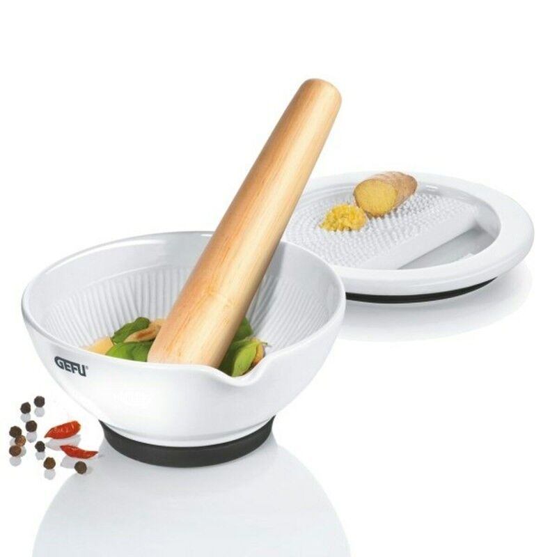 Gefu|Pilão e almofariz Gefu G-35340 Porcelana Gefu|Pilão e almofariz Gefu G-35340 Porcelana