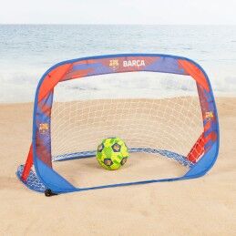 F.C. Barcelona|Conjunto de 2 balizas de futebol F.C. Barcelona 120 x 80 x 80 cm (2 Unidades)