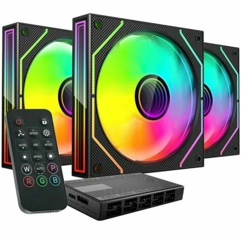 Tacens|Ventilador de CPU Tacens TACMARS-MF3DPROKIT Ø 12 cm Tacens|Ventilador de CPU Tacens TACMARS-MF3DPROKIT Ø 12 cm