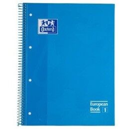 Oxford|Caderno Oxford Classic Turquesa A4 80 Folhas (5 Unidades)