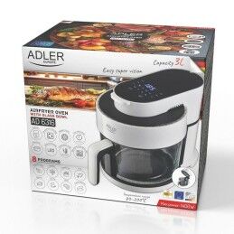 Adler|Fritadeira de Ar Adler AD 6316 Branco Preto 1200 W 3 L