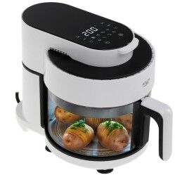 Adler|Fritadeira de Ar Adler AD 6316 Branco Preto 1200 W 3 L