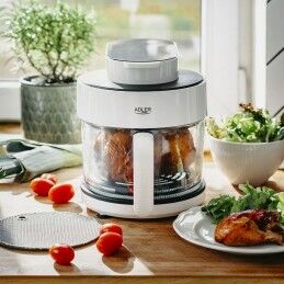 Adler|Fritadeira de Ar Adler AD 6316 Branco Preto 1200 W 3 L
