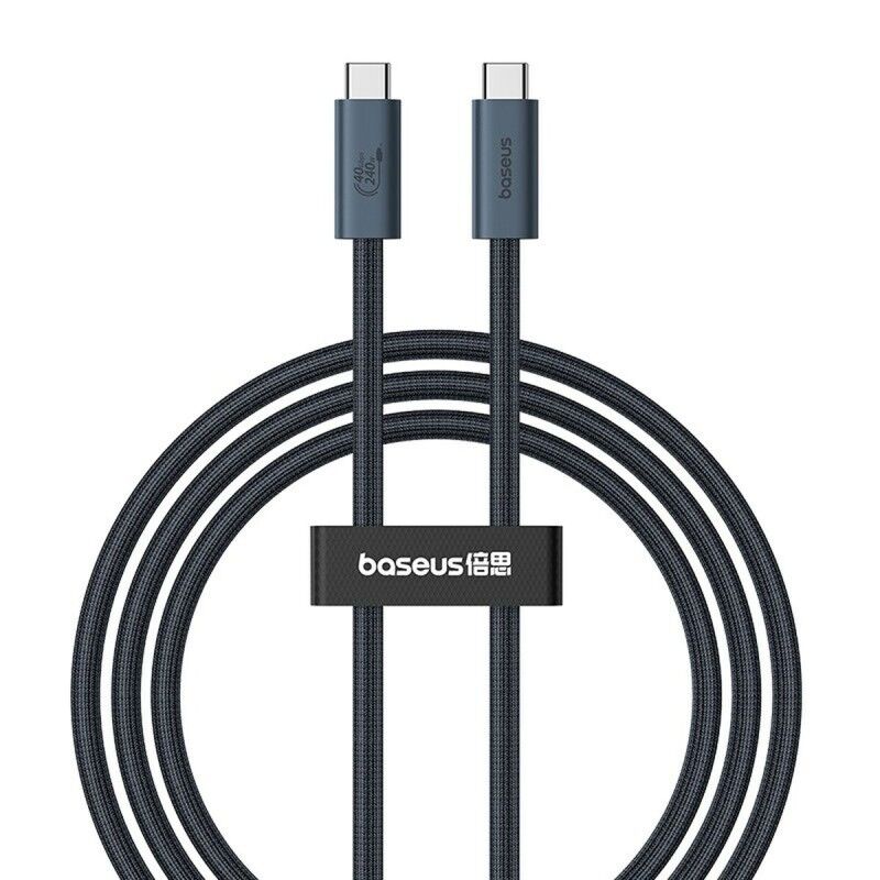 Baseus|Cabo USB-C para USB-C Baseus P10311803111-00 Preto 1 m