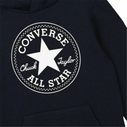 Polar com Capuz Criança Converse Ctp Preto