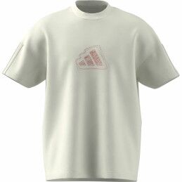 Bullpadel|T-Shirt de Desporto de Manga Curta Bullpadel Maren Branco