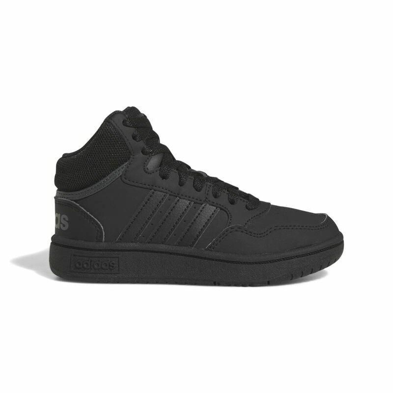 Adidas|Sapatilhas de Desporto Infantis Adidas Hoops 3.0 Mid Preto Adidas|Sapatilhas de Desporto Infantis Adidas Hoops 3.0 Mid Preto