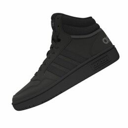 Adidas|Sapatilhas de Desporto Infantis Adidas Hoops 3.0 Mid Preto