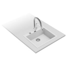 Teka|Lava-loiça de de Uma Cuba Teka Forsquare 50.40 TG Branco