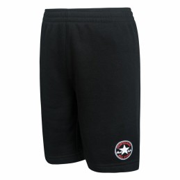 Conjunto Desportivo para Crianças Converse Core Tee Ft Short Preto Magenta