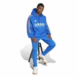 Adidas|Polar com Capuz Homem Adidas House Of Tiro Nations Azul