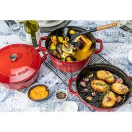 Zwilling|Bandeja para Forno Zwilling La Cocotte Vermelho Ferro Fundido Ø 24 cm (3 Unidades)