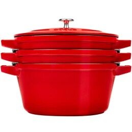 Zwilling|Bandeja para Forno Zwilling La Cocotte Vermelho Ferro Fundido Ø 24 cm (3 Unidades)