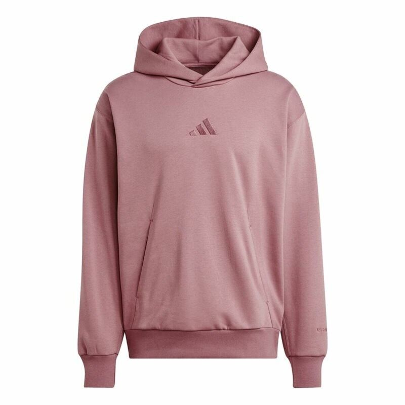 Adidas|Polar com Capuz Homem Adidas All Szn Fleece Hoodie Cor de Rosa Adidas|Polar com Capuz Homem Adidas All Szn Fleece Hoodie Cor de Rosa