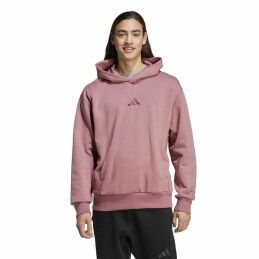 Adidas|Polar com Capuz Homem Adidas All Szn Fleece Hoodie Cor de Rosa