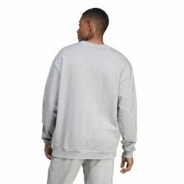 Adidas|Polar sem Capuz Homem Adidas Brand Love French Terry Cinzento