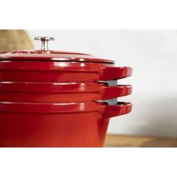 Zwilling|Bandeja para Forno Zwilling La Cocotte Vermelho Ferro Fundido Ø 24 cm (3 Unidades)