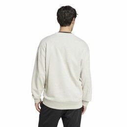 Adidas|Polar sem Capuz Homem Adidas All Szn French Terry Crew Bege