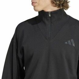 Adidas|Polar sem Capuz Homem Adidas All Szn Fleece 1/4 Zip Crew Preto