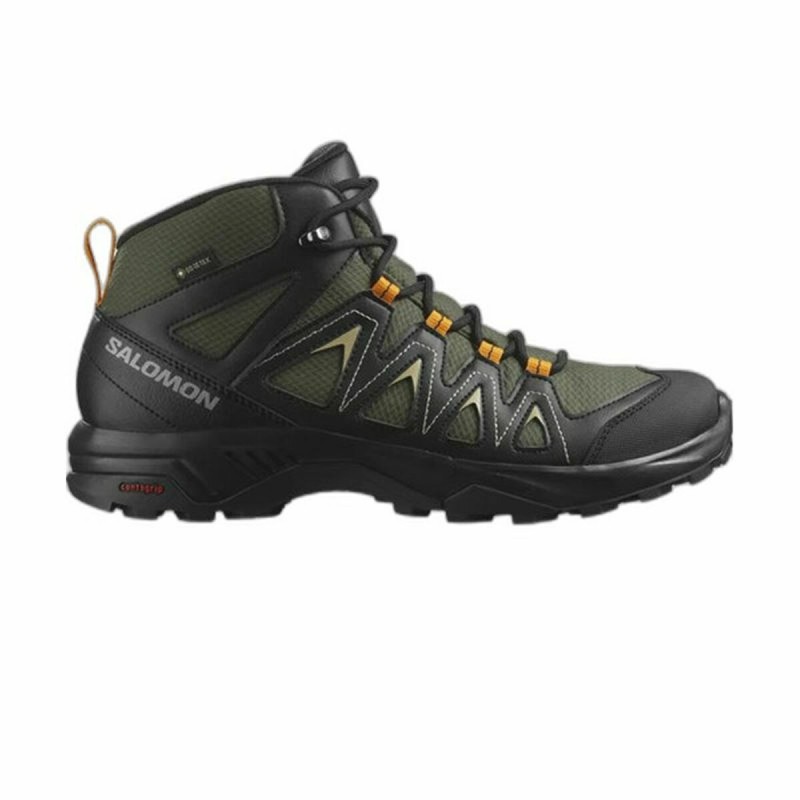 Botas de montanha Salomon X Braze Mid Gore-Tex Homem Verde