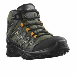 Botas de montanha Salomon X Braze Mid Gore-Tex Homem Verde