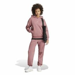 Adidas|Polar com Capuz Mulher Adidas All Szn French Terry Loose Hoodie Cor de Rosa