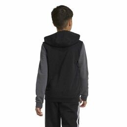 Adidas|Camisola com Capuz Menina Adidas Essentials Cinzento