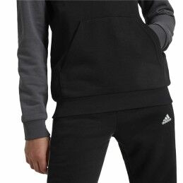 Adidas|Camisola com Capuz Menina Adidas Essentials Cinzento